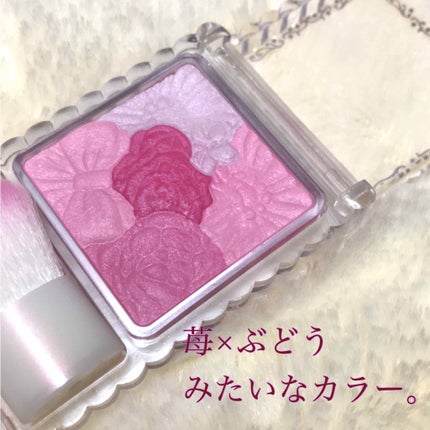 グロウフルールチークス/キャンメイク/パウダーチークを使ったクチコミ(1枚目)