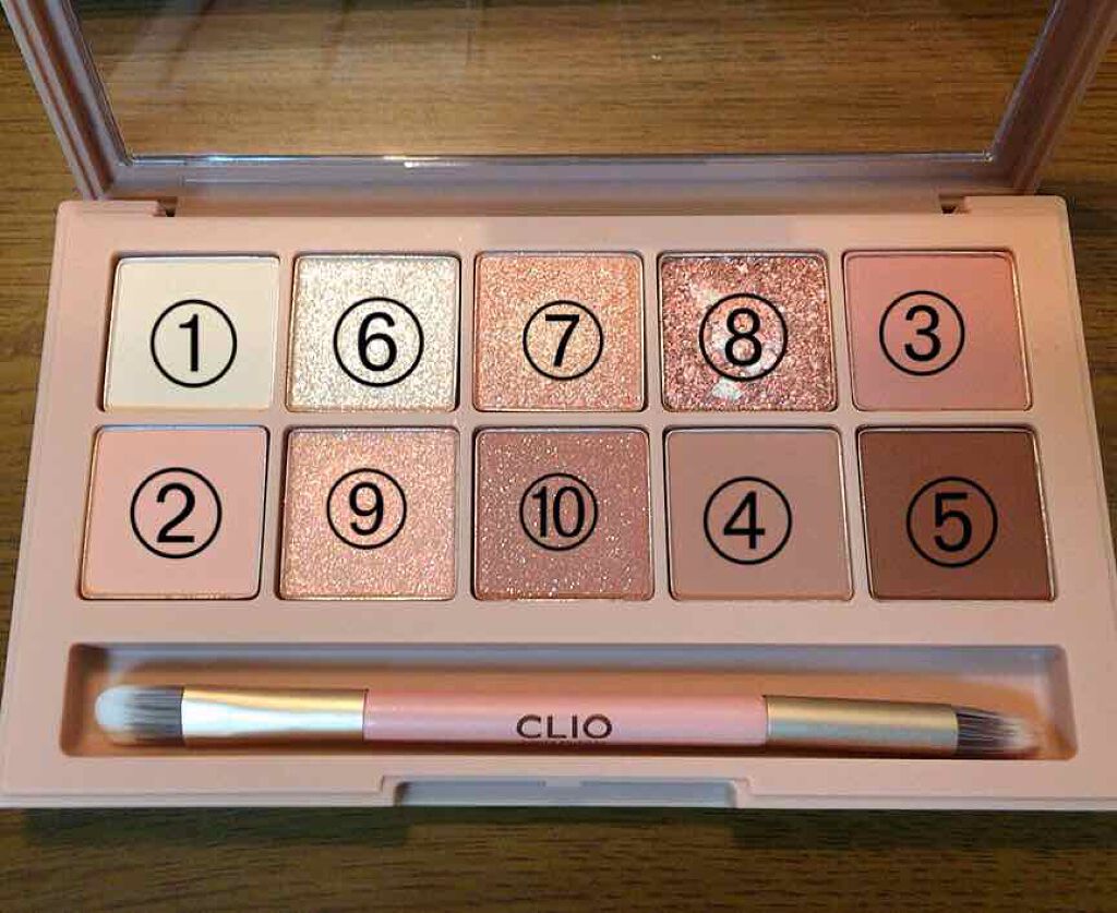 プロ アイ パレット/CLIO/アイシャドウパレットを使ったクチコミ（3枚目）