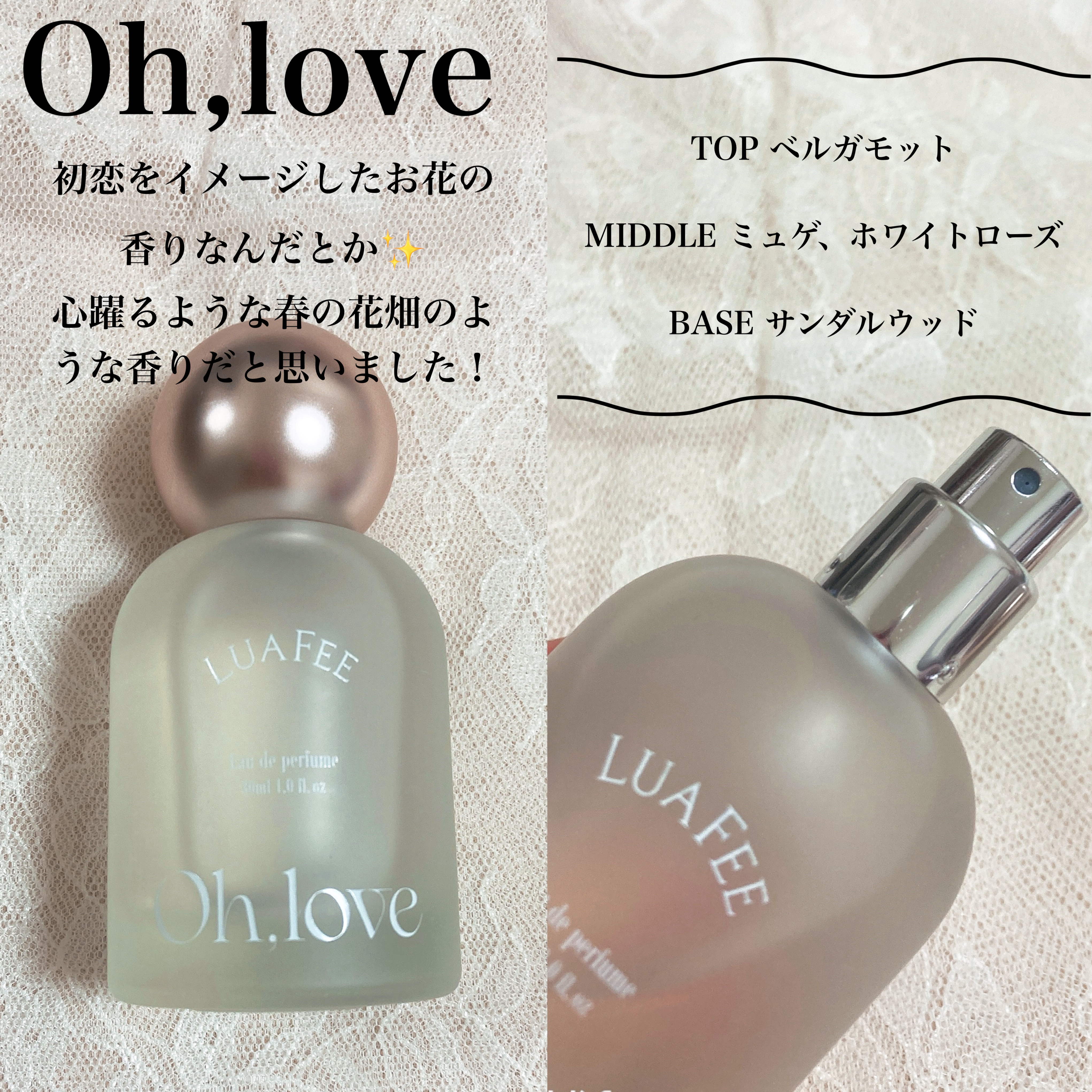 ソリッド パフューム ホワイトアプリコット/LUAFEE/練り香水を使ったクチコミ（2枚目）