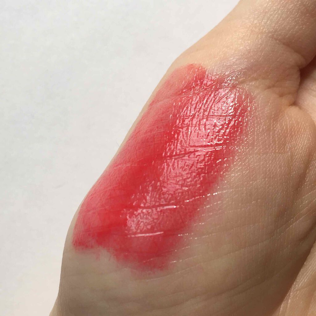 ラック シュプリア CR 03 レッドコーラル/shu uemura/リップグロスを使ったクチコミ（3枚目）