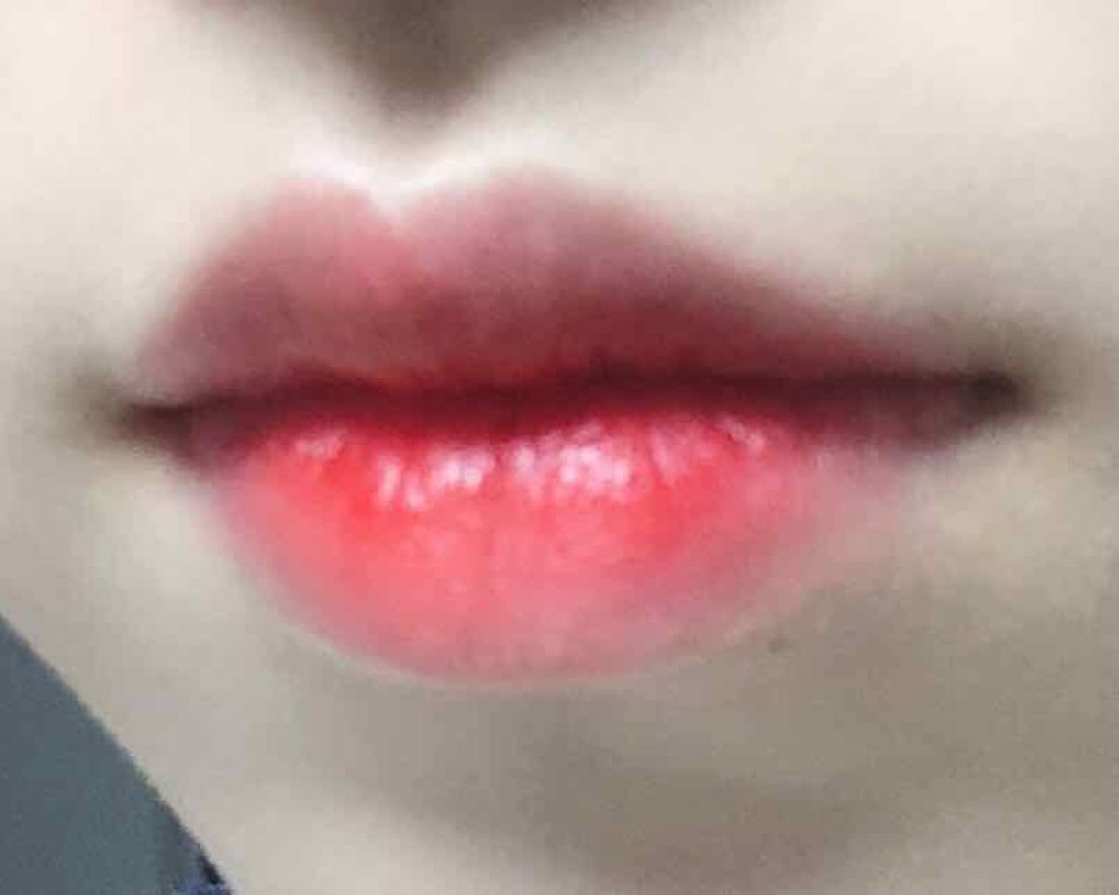 ディアダーリン ウォータージェルティント/ETUDE/リップティントを使ったクチコミ（3枚目）