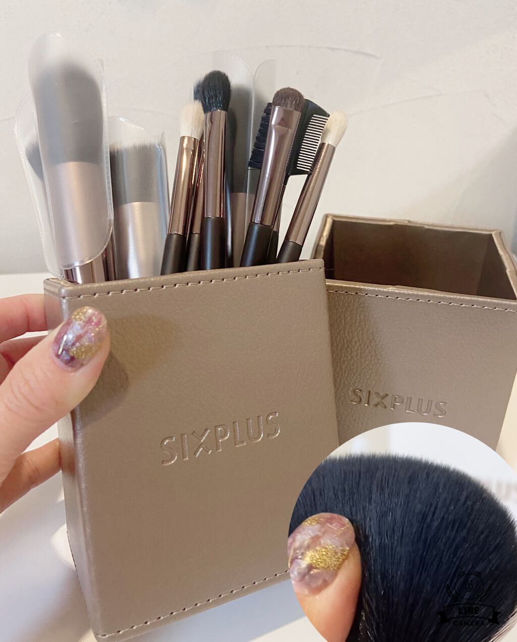 15本メイクブラシセット/SIXPLUS/メイクブラシを使ったクチコミ（1枚目）