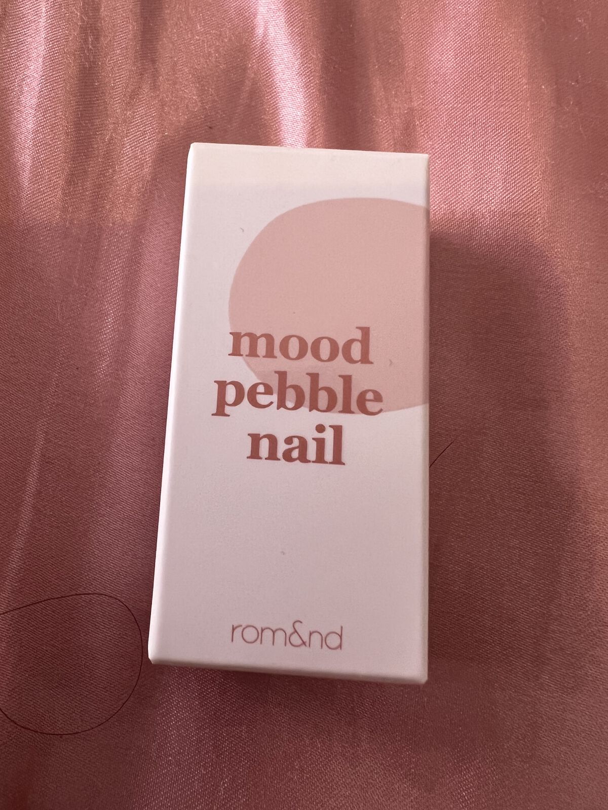 ムードペブルネイル/rom&nd/マニキュアを使ったクチコミ（1枚目）