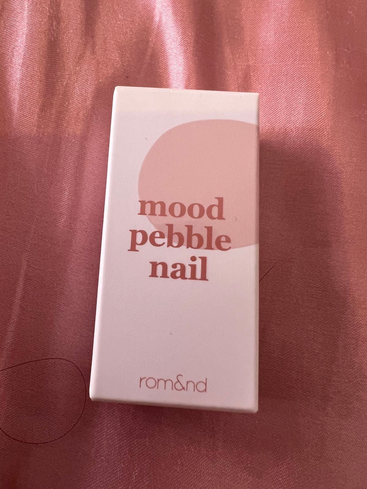 ムードペブルネイル/rom&nd/マニキュアを使ったクチコミ(1枚目)