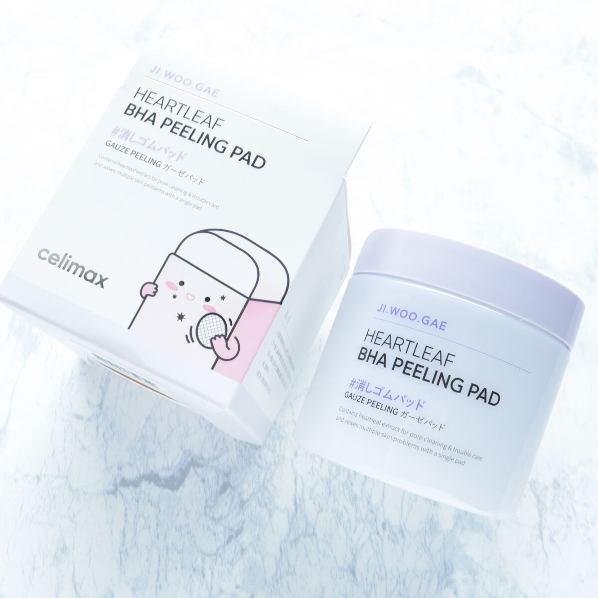 BHA消しゴムピーリングパッド/celimax/トナーパッドを使ったクチコミ（2枚目）