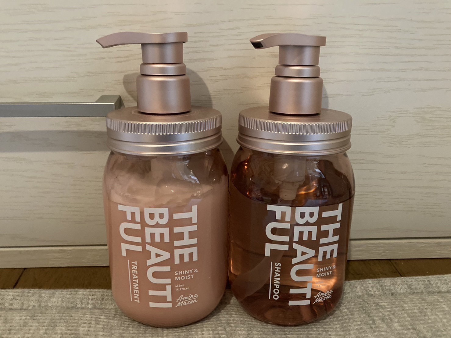 シャイニー＆モイスト シャンプー／ヘアトリートメント/アミノメイソン/市販シャンプーを使ったクチコミ（1枚目）