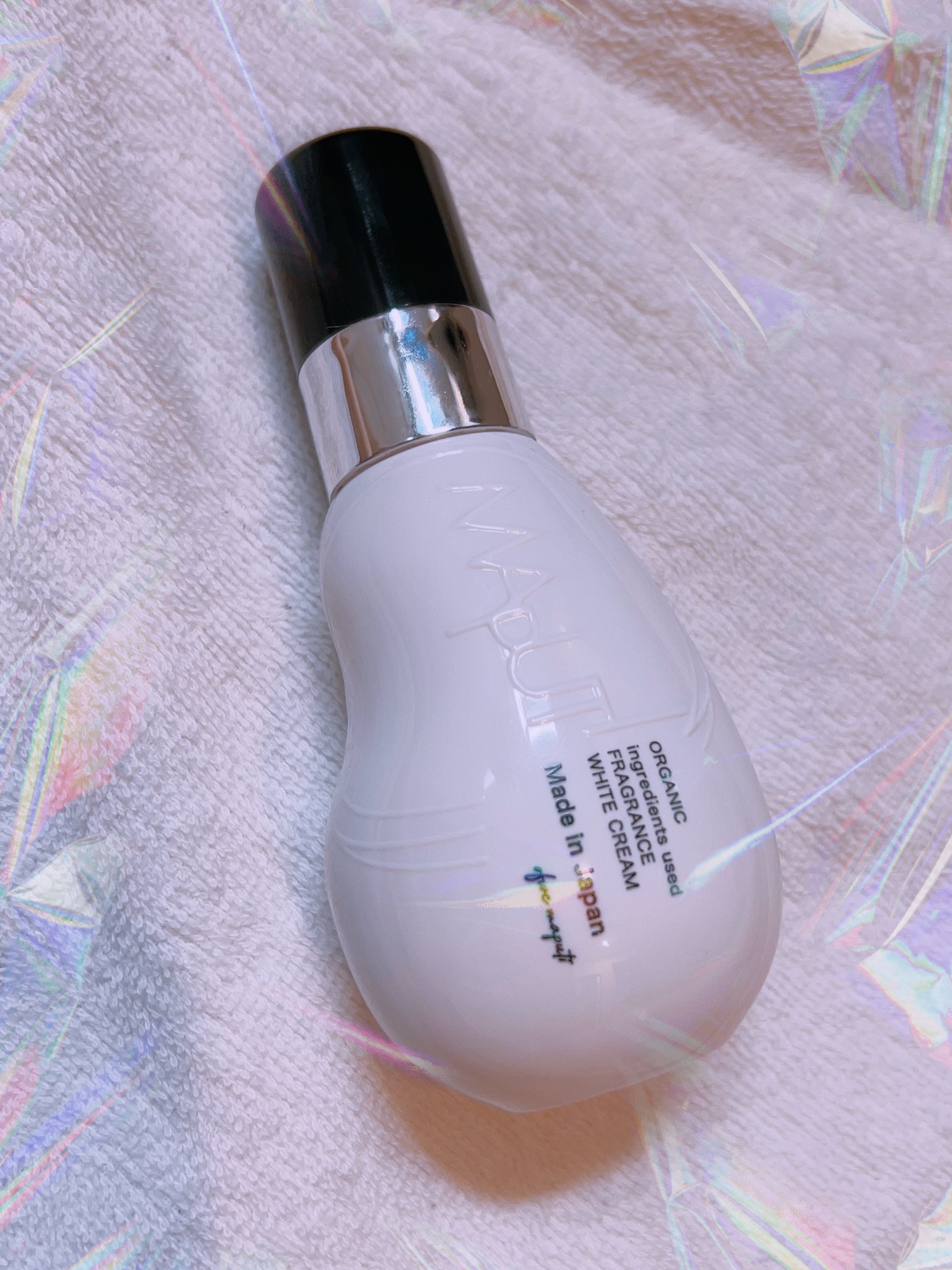 オーガニックフレグランスホワイトクリーム/MAPUTI/デリケートゾーンケアを使ったクチコミ（1枚目）