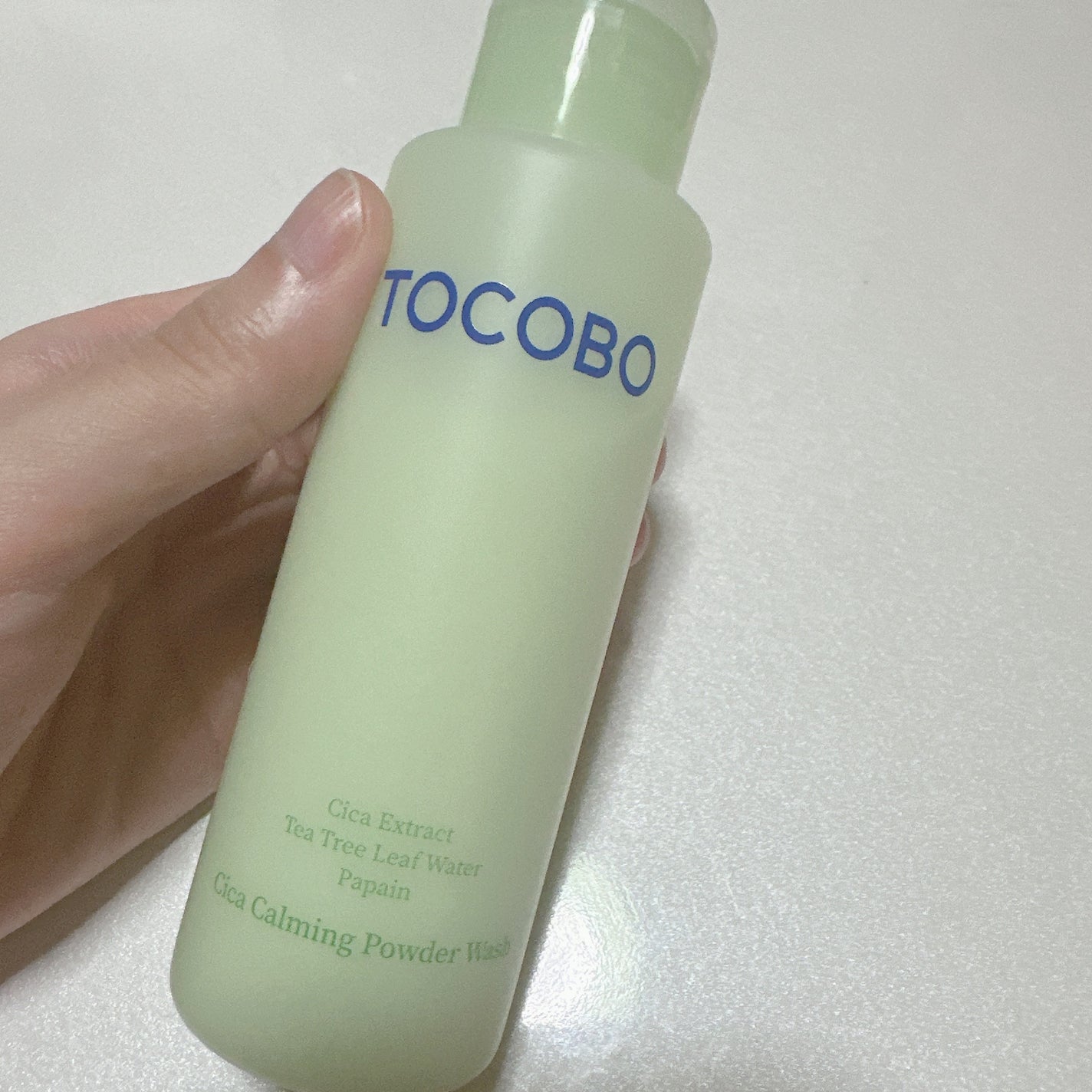 シカカーミングパウダーウォッシュ/TOCOBO/洗顔パウダーを使ったクチコミ(2枚目)