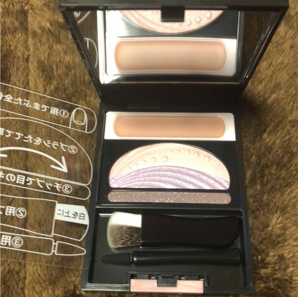 ブラシひと塗りシャドウ/オーブ/アイシャドウパレットを使ったクチコミ(1枚目)