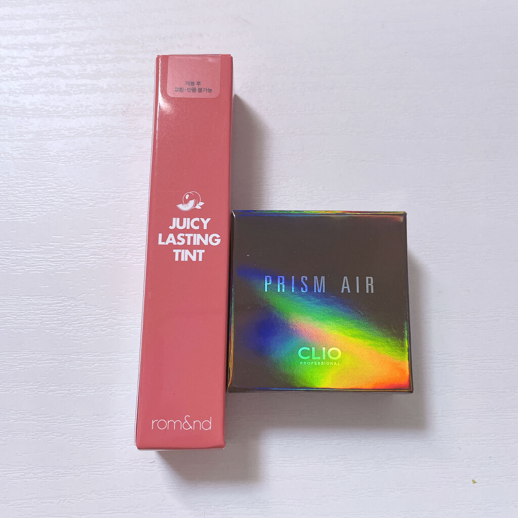 ジューシーラスティングティント/rom&nd/リップティントを使ったクチコミ（1枚目）