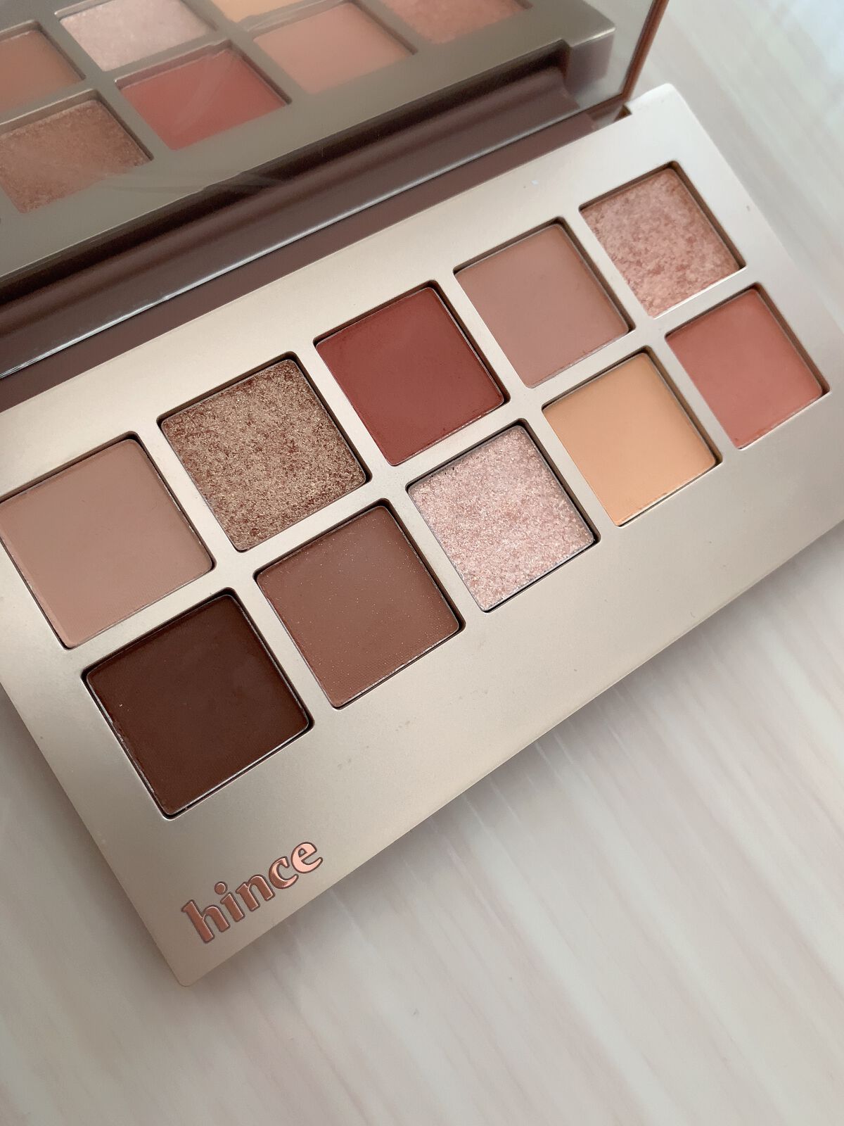 ニューデップスアイシャドウパレット/hince/アイシャドウパレットを使ったクチコミ(2枚目)