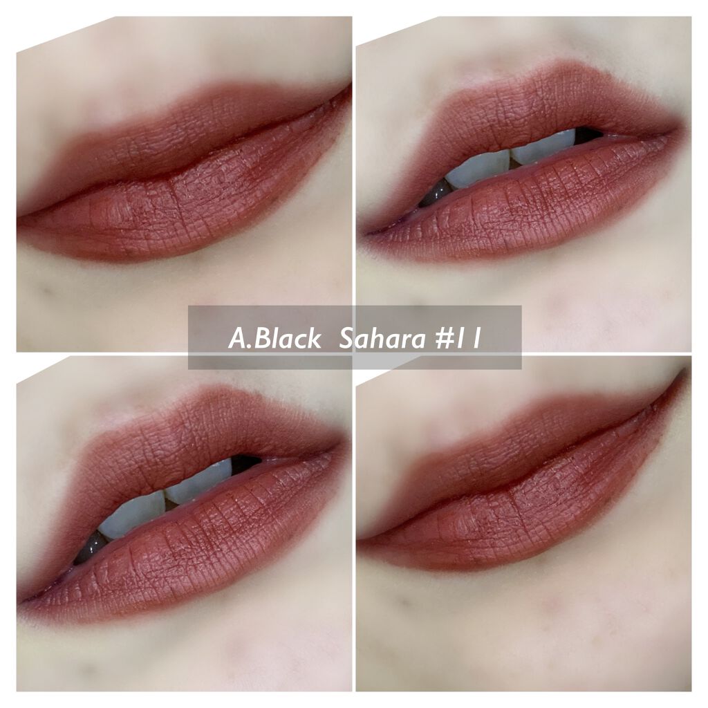 アーティスティックベルベットティント/A.BLACK/リップティントを使ったクチコミ（1枚目）