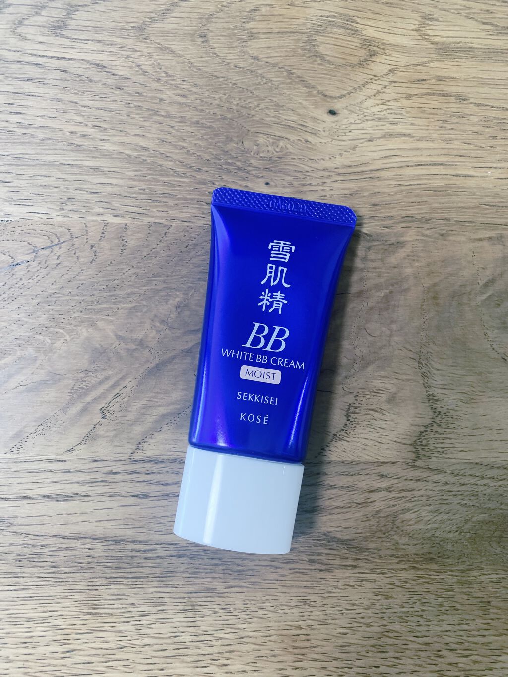 ホワイト BB クリーム モイスト 02 普通の明るさの自然な肌色/雪肌精/BBクリームを使ったクチコミ（1枚目）