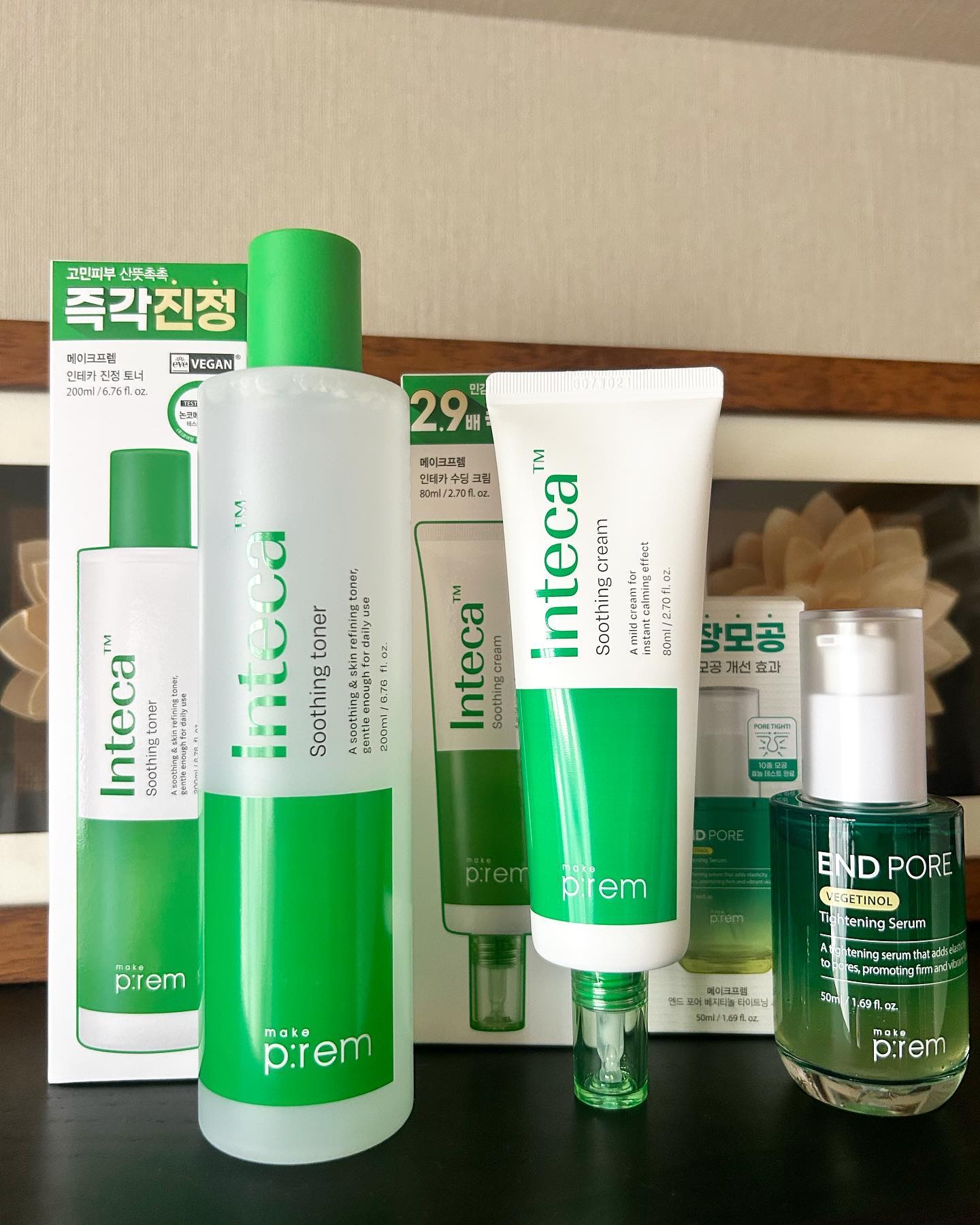 インテカ スージングトナー/make prem/化粧水を使ったクチコミ（1枚目）