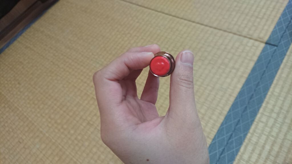 メルティールミナスルージュ（ティントタイプ）/キャンメイク/リップティントを使ったクチコミ（2枚目）