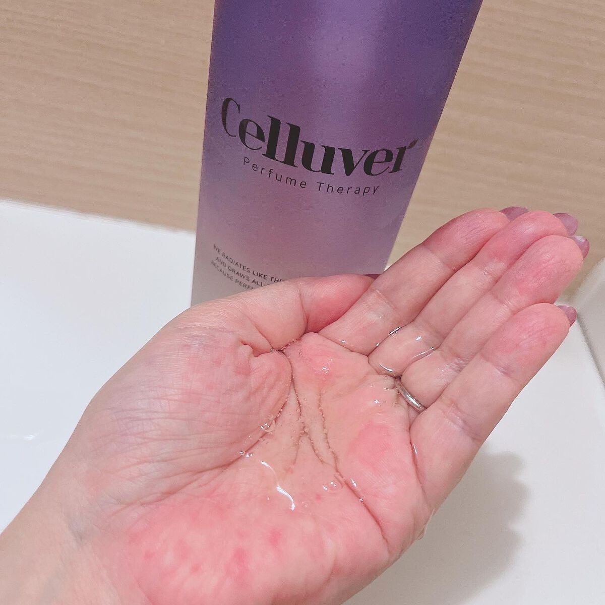 パフュームセラピーボディウォッシュ/CELLUVER/ボディソープを使ったクチコミ（3枚目）