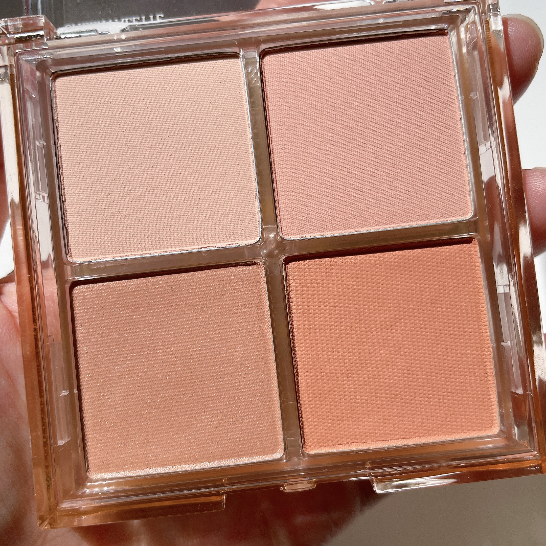 ミックスマッチチークパレット/be aube/パウダーチークを使ったクチコミ（2枚目）