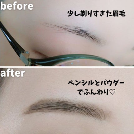 アンジエンド ラストアイブロー/シーヴァ/アイブロウペンシルを使ったクチコミ(4枚目)