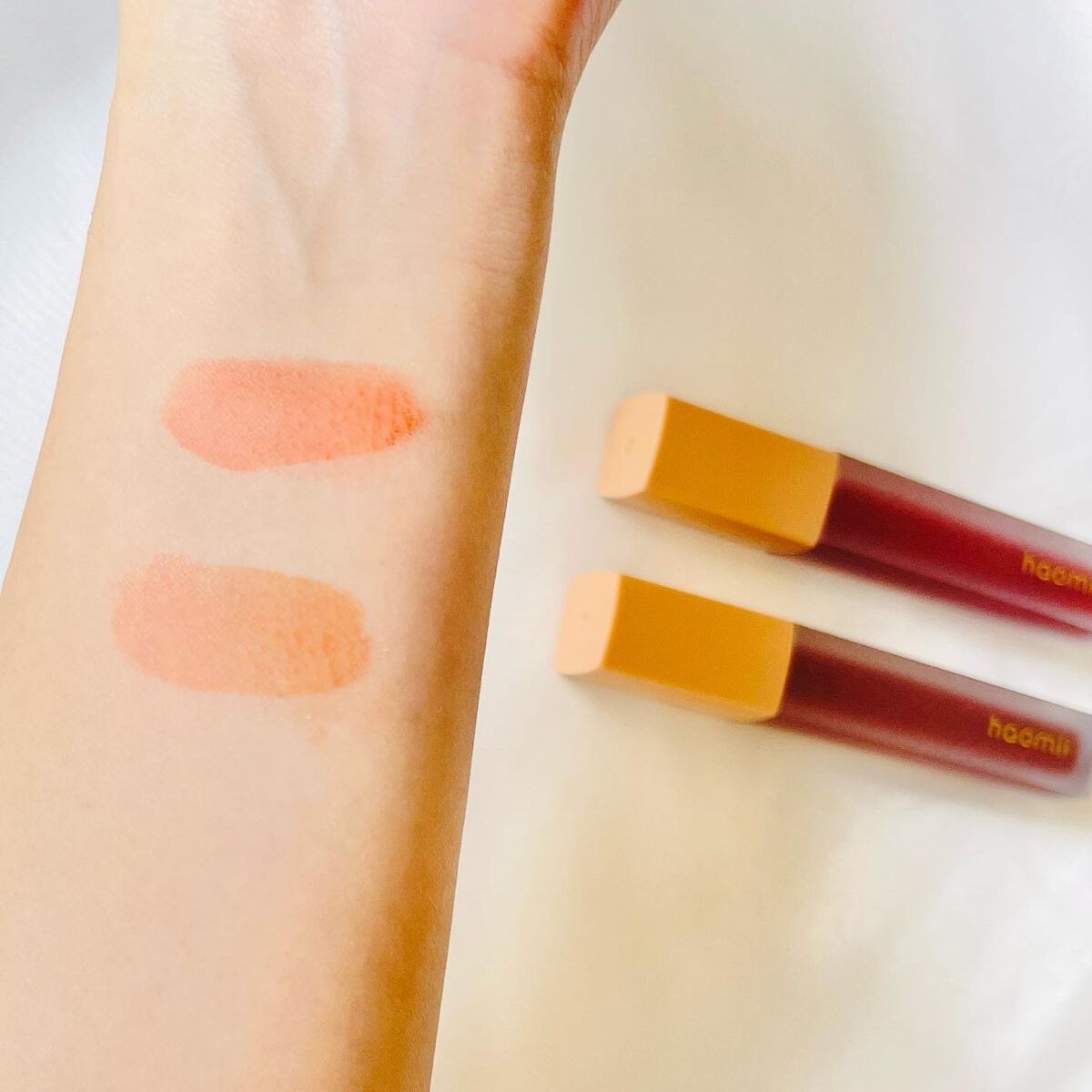 Melty flower lip tint/haomii/口紅を使ったクチコミ(8枚目)