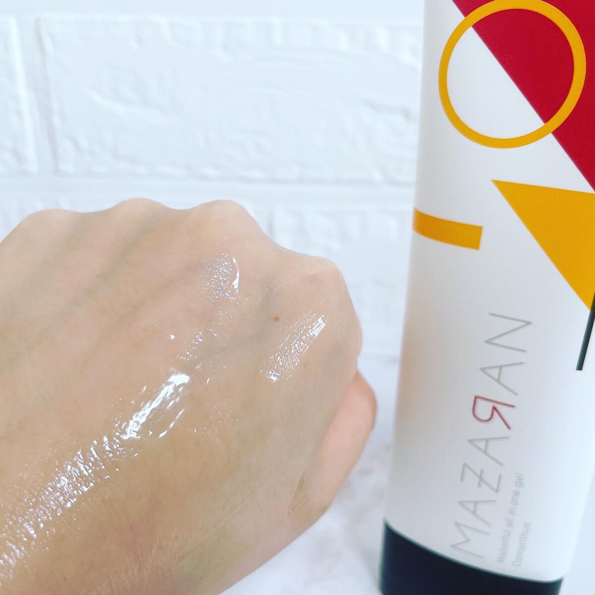 ウォータフルオールインワンジェル/MAZARAN/オールインワン化粧品を使ったクチコミ（3枚目）
