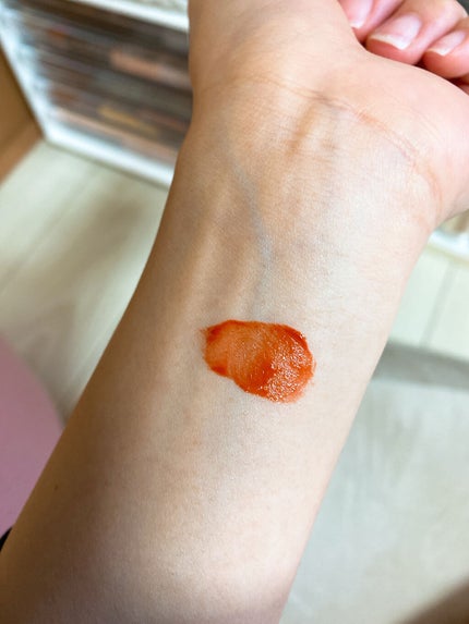 ジューシーラスティングティント/rom&nd/リップティントを使ったクチコミ(2枚目)