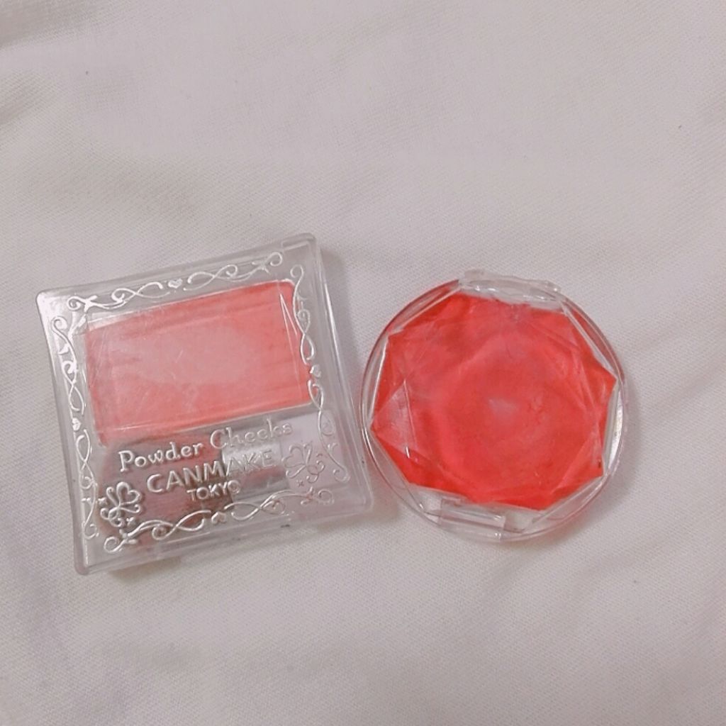【旧品】パウダーチークス/キャンメイク/パウダーチークを使ったクチコミ（2枚目）