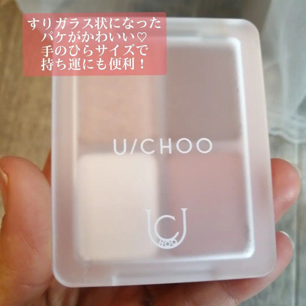  グラム アイ シャドウ グロウイングヌード(GLOWING NUDE)/U/CHOO/アイシャドウパレットを使ったクチコミ（2枚目）