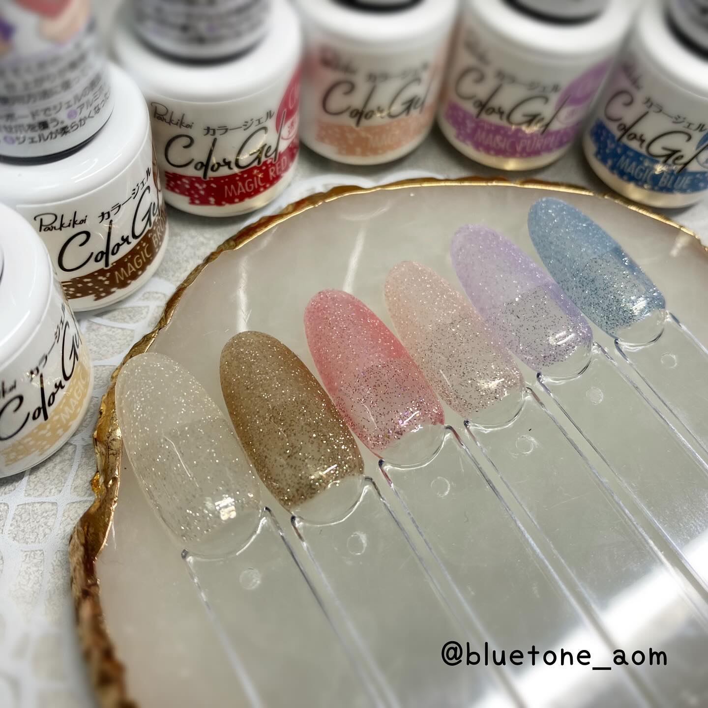 パル カラージェル/キャンドゥ/ジェルネイルを使ったクチコミ（2枚目）