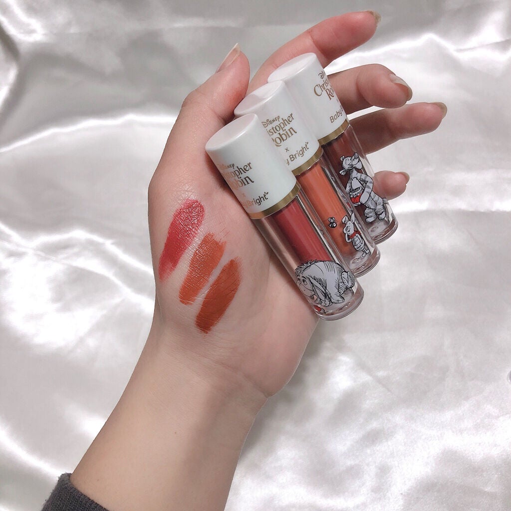 ハニーリップ&チーク ムースティント/BabyBright/リップティントを使ったクチコミ(3枚目)