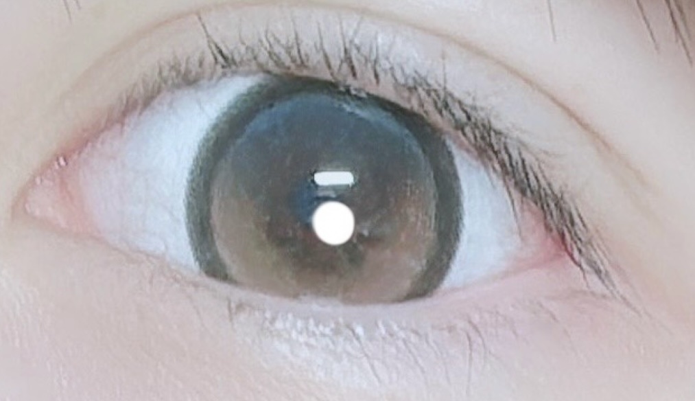 Glowy 1day サファイアブルー/OLENS/ワンデー（１DAY）カラコンを使ったクチコミ（3枚目）