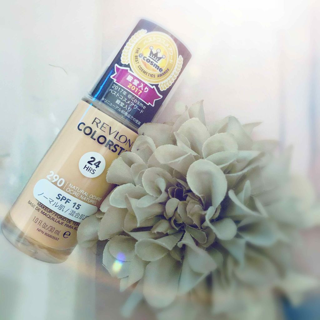 カラーステイ メイクアップ N/REVLON/リキッドファンデーションを使ったクチコミ(1枚目)