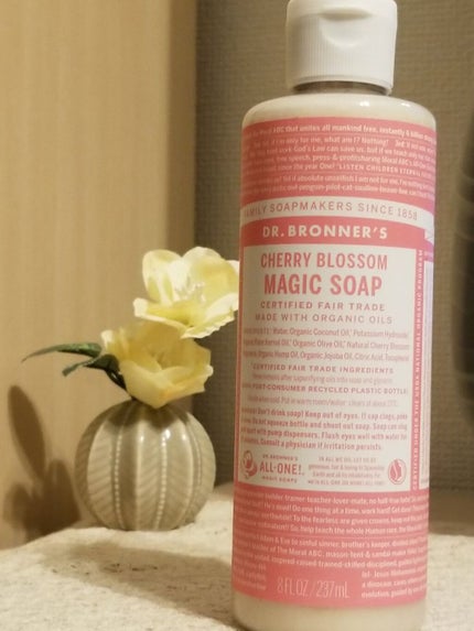 マジックソープ チェリーブロッサム 237ml/ドクターブロナー/ボディソープの画像