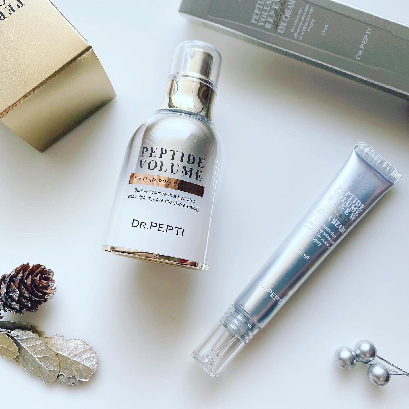 ペプチドボリュームステライトアイクリーム/DR.PEPTI/アイケア・アイクリームを使ったクチコミ(1枚目)