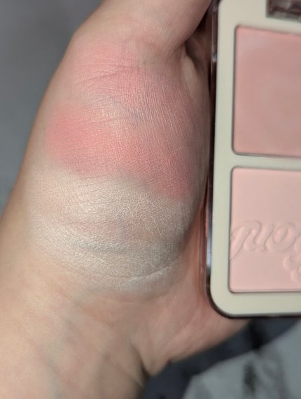 わがままチークハイライター/JUDYDOLL/パウダーチークを使ったクチコミ(5枚目)