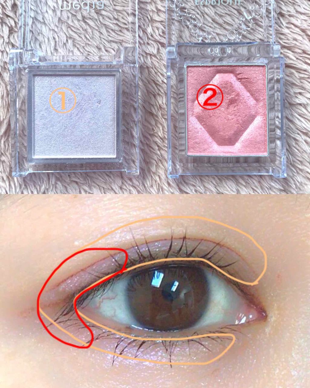 セレクト アイカラー/ESPRIQUE/単色アイシャドウを使ったクチコミ（3枚目）