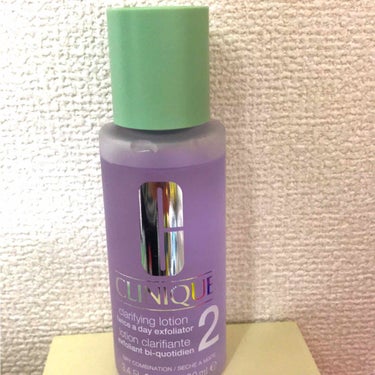 クラリファイング ローション 2 100ml/CLINIQUE/ブースター・導入液を使ったクチコミ（1枚目）