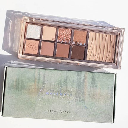 ミックスブラーリングアイパレット/wakemake/マルチパレットを使ったクチコミ(8枚目)