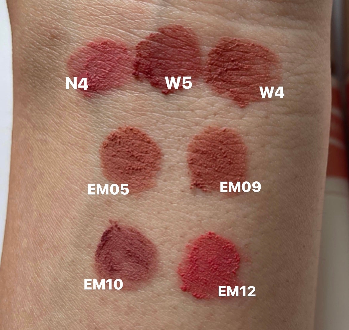 スーパーマットリップ&チークマッド/INTO U/口紅を使ったクチコミ(3枚目)