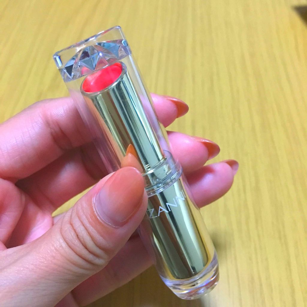 ラスティンググロスリップ/CEZANNE/口紅を使ったクチコミ（1枚目）