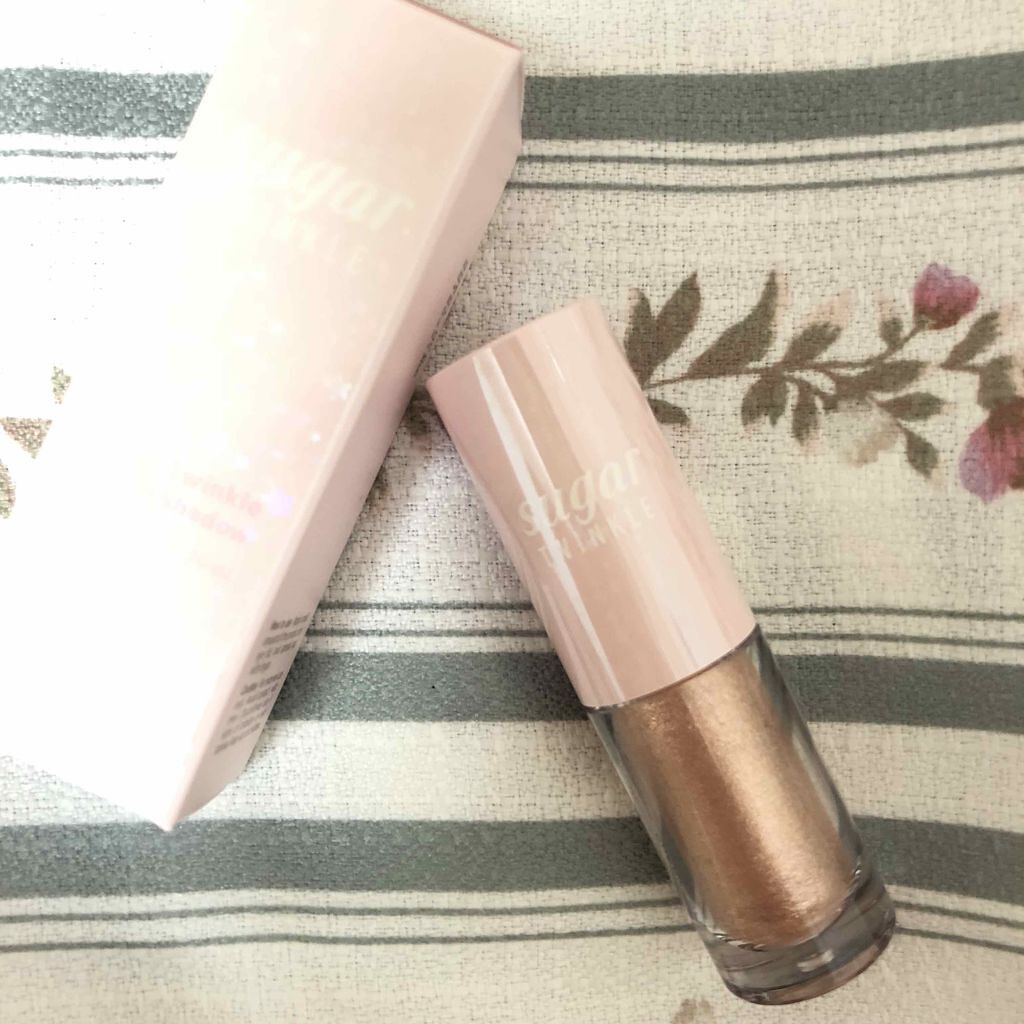 シュガー トゥインクル リキッド シャドウ/PERIPERA/リキッドアイシャドウを使ったクチコミ（1枚目）