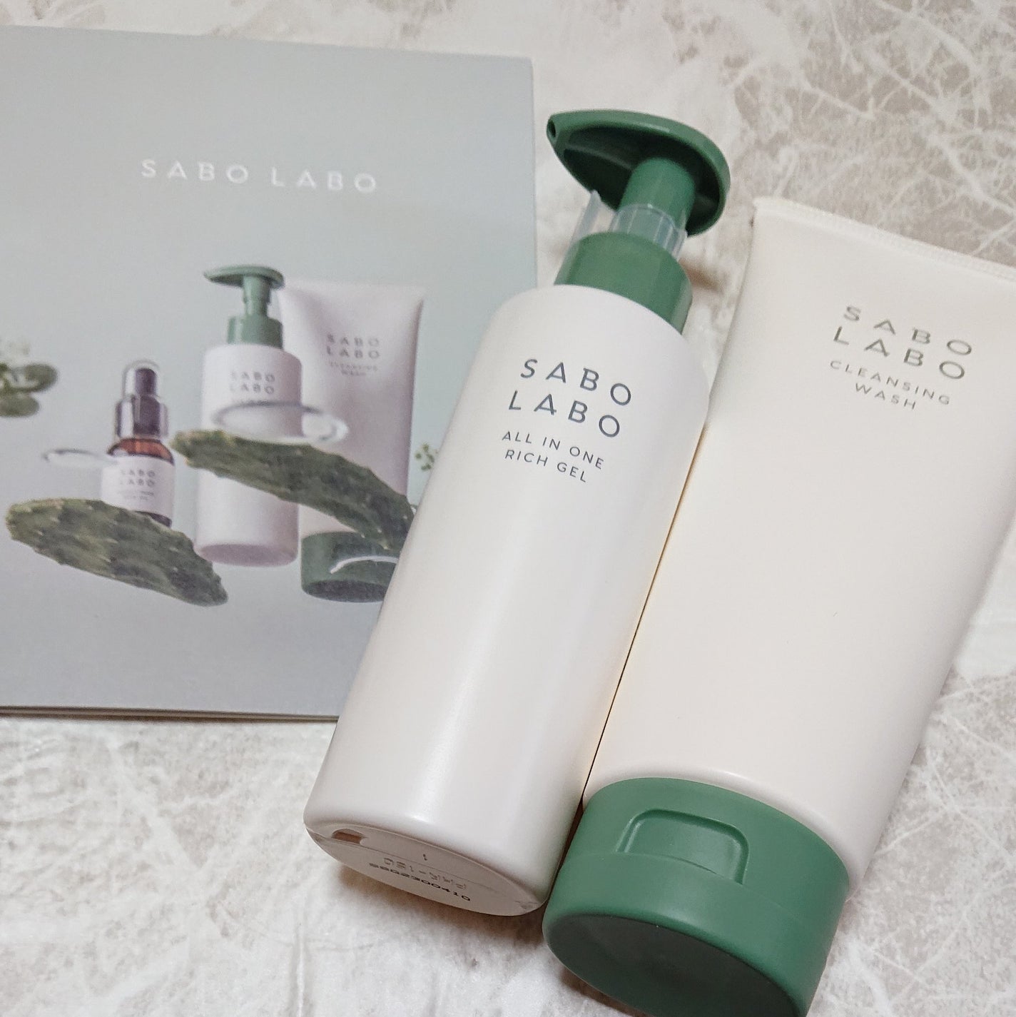 スキンケア トライアルキット/SABO LABO/トライアルキットを使ったクチコミ(1枚目)