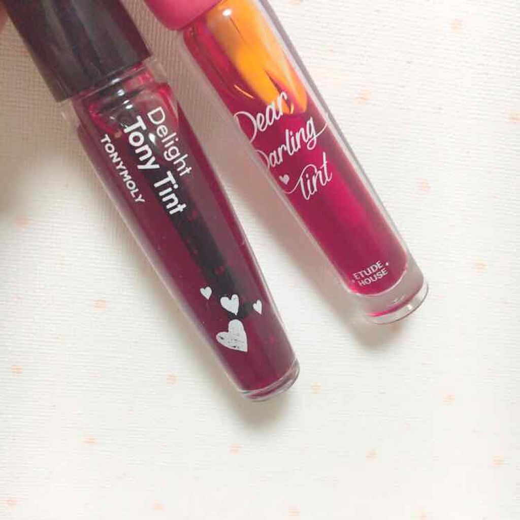 ディアダーリン ウォータージェルティント/ETUDE/リップティントを使ったクチコミ（1枚目）