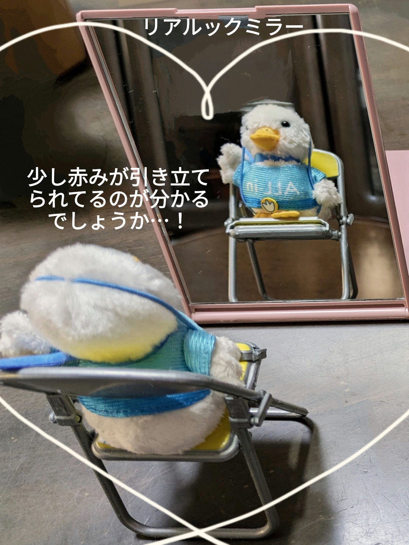 リアルックミラー/ロージーローザ/その他化粧小物を使ったクチコミ(5枚目)