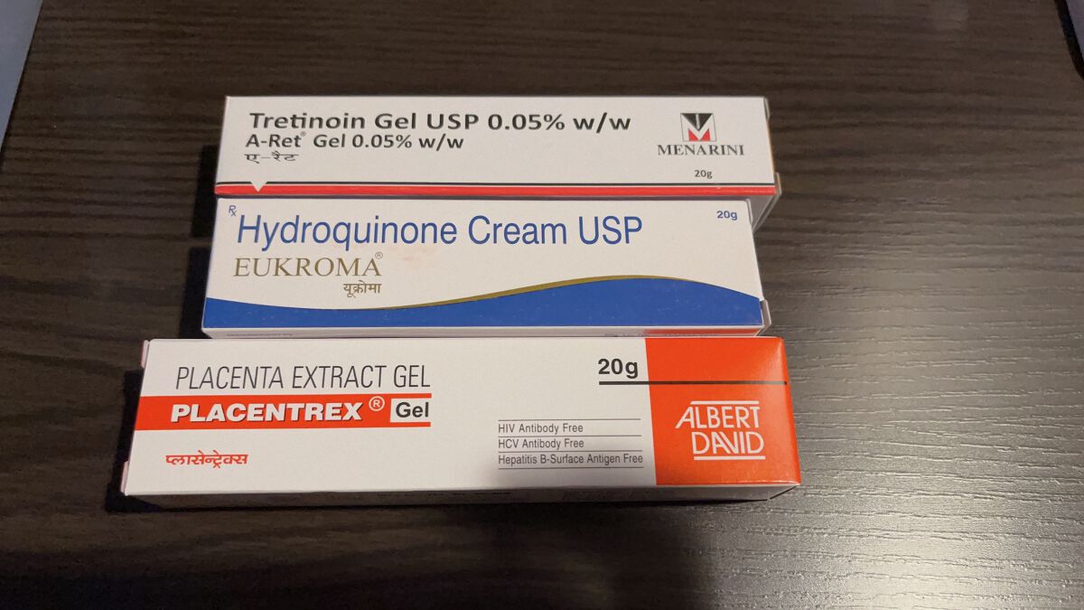 EUKROMA ハイドロキノンクリーム4% 20g/EUKROMA/その他スキンケアを使ったクチコミ(3枚目)