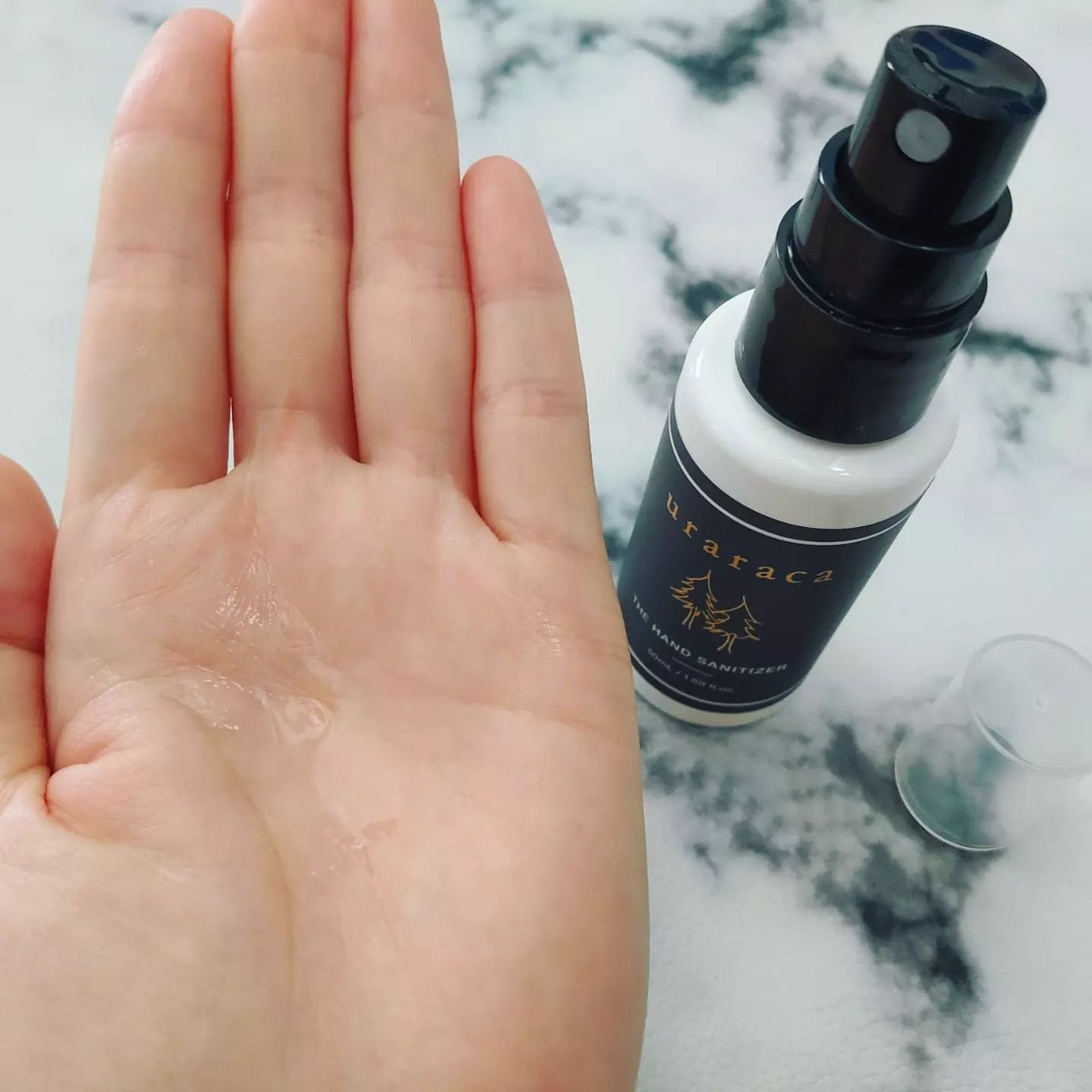 ハンドミスト80/uraraca/ハンドクリームを使ったクチコミ(4枚目)