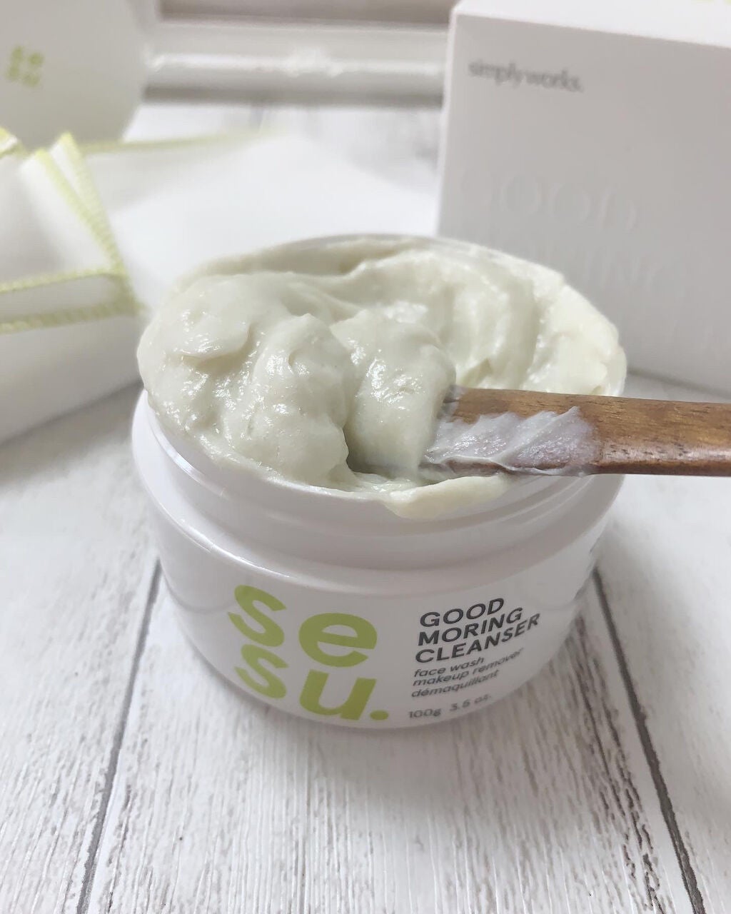 GOOD MORING CLEANSER/simply works/クレンジングバームを使ったクチコミ(4枚目)