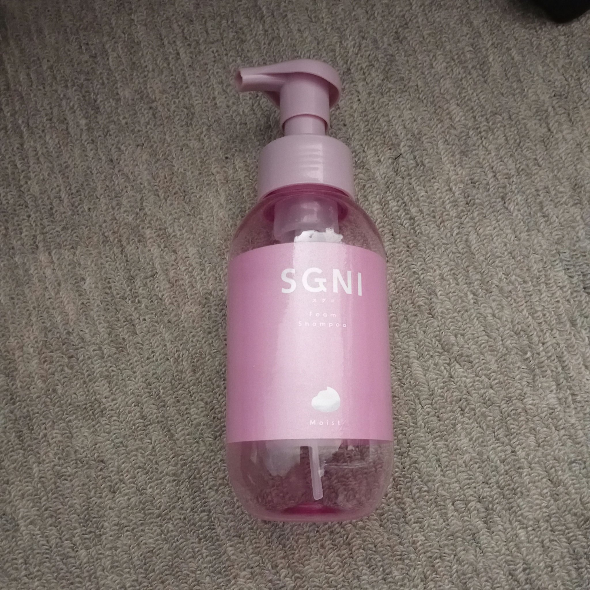 モイスト泡シャンプー〈フローラルムスクの香り〉 本体（480ｍL）/SGNI/市販シャンプーを使ったクチコミ（1枚目）