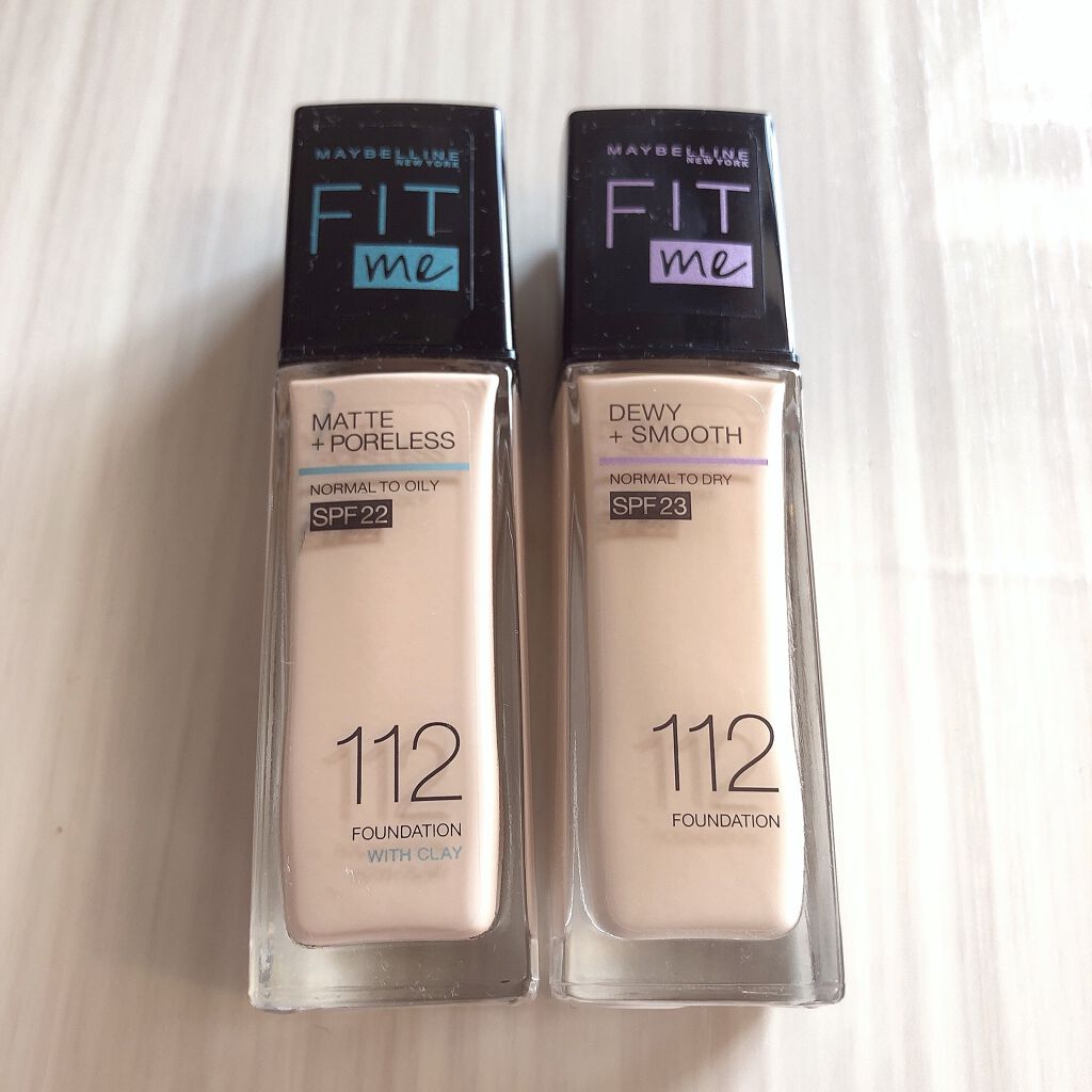 フィットミーリキッドファンデーションD 112/MAYBELLINE NEW YORK/リキッドファンデーションを使ったクチコミ（2枚目）