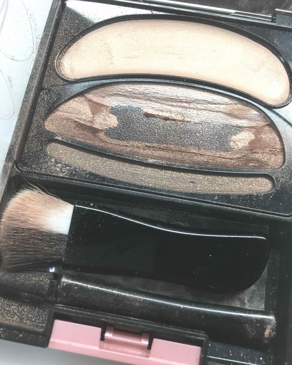ブラシひと塗りシャドウ/オーブ/アイシャドウパレットを使ったクチコミ（1枚目）