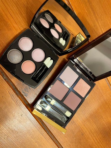 TomFord Beauty
アイカラークォード31
(スールレサーブル)

CHANEL
レキャトルオンブル325
(エレメンタル)

免税店で安く買おうと思ったけど
結局同じくらいの金額になってしま